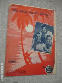 Musical scores: La feria de las flores, canción ranchera bolero, de Chucho Monge 1942